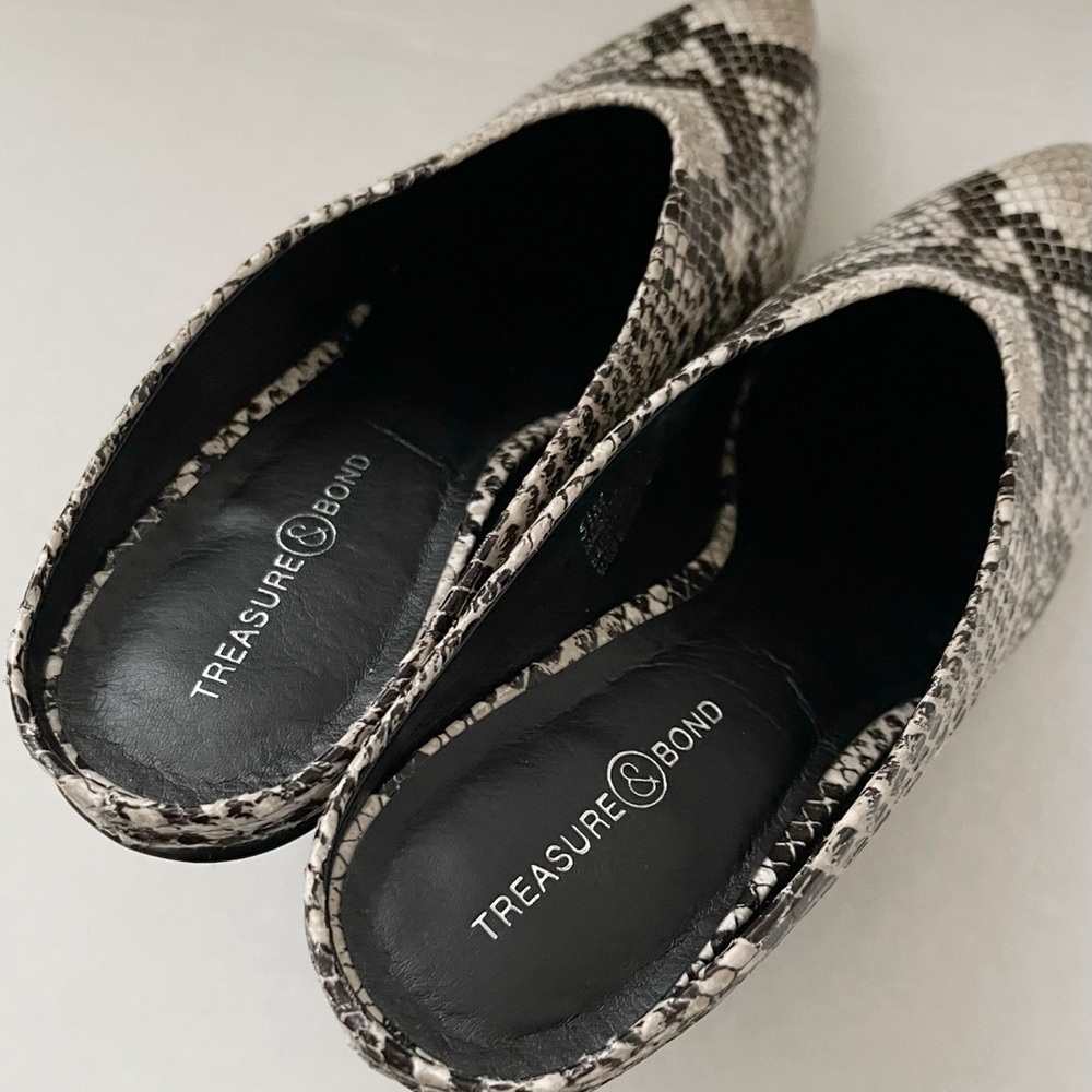 Snakeskin mules - Picture 5 of 7